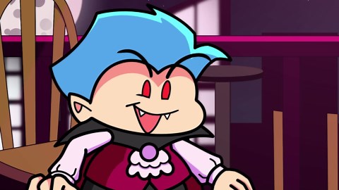 Werewolf Boyfriend Battles Vampire Boyfriend In FNF Logic