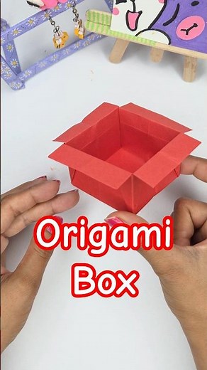 DIY Paper Boxes Tutorial | Easy Origami Gift Box Ideas with Colored Paper | Paper Craft