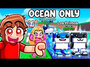 $0 to $1 TRILLION With OCEAN ONLY Brainrots In Steal A Brainrot...