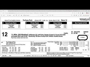 2026 Jeff Ruby Steaks Analysis and Picks | Kentucky Derby Prep (Turfway Park)