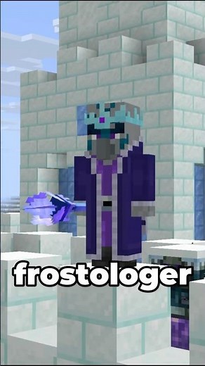 ICE CASTLE in Minecraft!