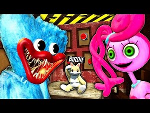 POPPY PLAYTIME in a ESCAPE ROOM... (Gmod Challenge)