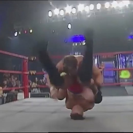 Ryan on Instagram: "Rough one here from TNA in 2003, AJ Styles vs. Kazarian 😳 According to my half-assed internet research, somehow Kazarian wasn't seriously injured from this and was literally wrestling one week later 🤷‍♂️ Shout out to @johnny.igwrestling for posting this today, wild clip! #FuckKayfabeFriday"