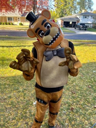 @spirithalloween FNAF FREDDY FAZBEAR! 🐻#shorts #spirithalloween #halloween #costume