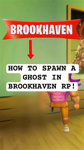 How To Spawn A Ghost In Brookhaven RP 👻 (Secret)