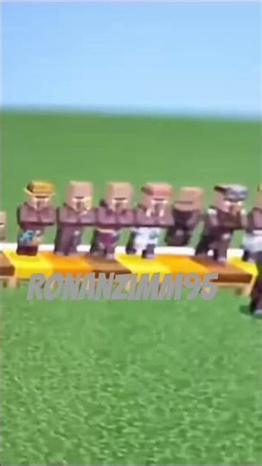 Loop de Villagers #memes #minecraftmemes #minecraft