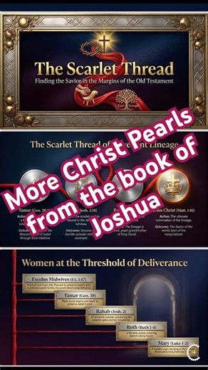 The scarlet thread motif weaves itself through the House of Israel story #comefollowme