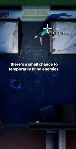 Talking about flashlight in dark