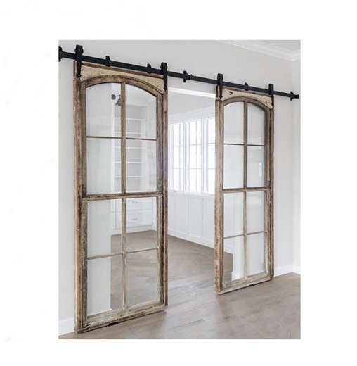 Antique French Sliding Doors: Custom Size, Rustic Farmhouse Style - Etsy