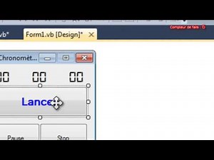 TeraTuto -- Tutorial Visual Basic -- Chronomètre -- Kharll