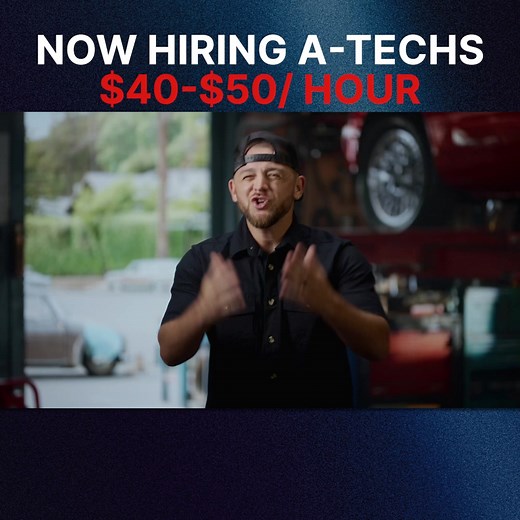 ⏰ Are you an A Tech Currently Making UNDER $40-$50/Hour? We’re hiring...