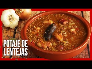 😋 How to Make LENTILS STEW with Chorizo ► Easy Lentil Stew Recipe