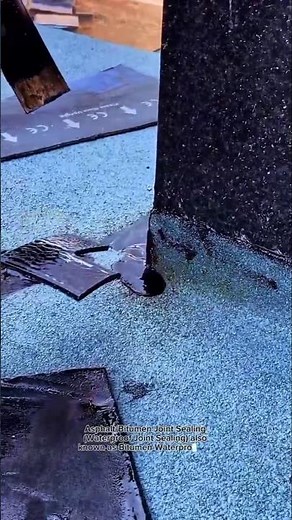 Professional Bitumen Joint Sealing Process | Waterproof Construction Technique