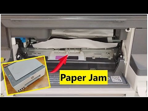 How to clear paper jam 🧻 in any Printer 🖨️ | 1 min step to remove jammed paper | HP, Canon, Epson