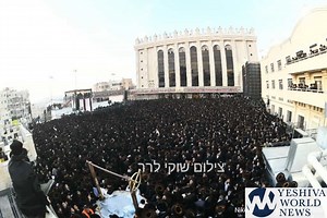 Chassidim Join Belzer Rebbe In Largest Chasuna Ever Held By The Chassidus [VIDEOS & PHOTOS]
