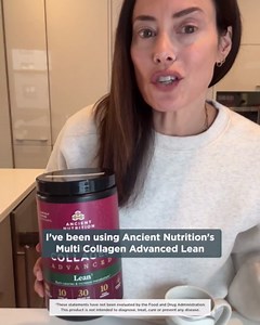 Ancient Nutrition Multi Collagen Advanced Lean with Probiotics, Hydrolyzed Collagen Peptides Supports Healthy Weight Loss and Fat Loss, 90 Count