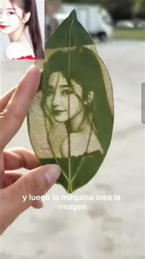 Leaf Photo Magic Girl #creativeideas