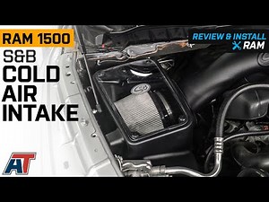 2009-2018 RAM 1500 5.7L S&B Cold Air Intake with Dry Extendable Filter Review & Install