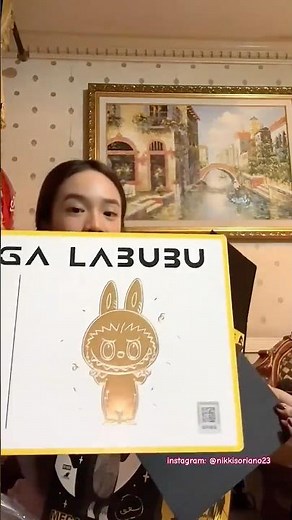 MEGA SKETCH LABUBU 400% UNBOXING | POPMART THE MONSTERS