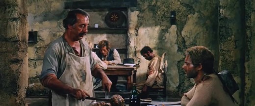 Eating Beans with Trinity: A Classic Scene