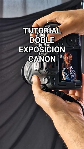 tutorial #fotografia #canon doble exposición. síguenos para más tips y #cursos