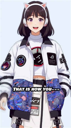 15 reactions | Animate your ROG Anime character in 20 seconds! Step by step ✌️ | ASUS Republic of Gamers | Facebook