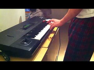 Korg M1 Synth 80s 90s 00s dance riffs