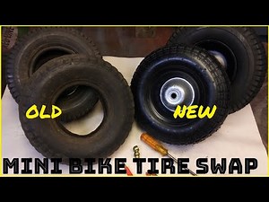MINI BIKE TIRE SWAP