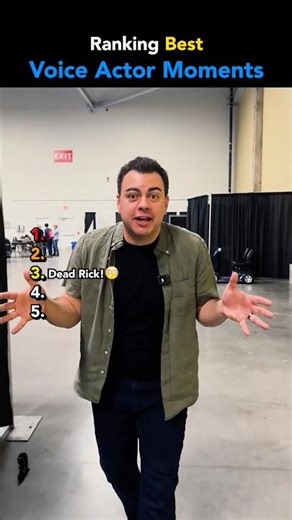 Ranking Best Voice Over Actor Moments (Part 5) 🔥 #shorts