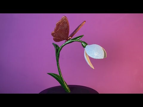 How to make a butterfly with 3D pen 🦋