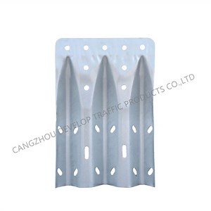 [Hot Item] W Beam Steel Guardrail Hot DIP Galvanised Guardrail Three Waves Fishtail End for Traffic Safety