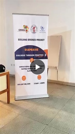 #buildingbridges #plateaustate #diapraxis3 | Development Initiative of West Africa [DIWA]