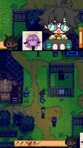 She turned me into a dumpster diver | #monstoar_monmon on #Twitch | #cozy #funny #stardew #stardewvalley #vtuber #vtuberclips