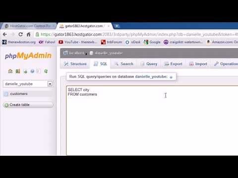 MySQL Database Tutorial - 5 - Basic Rules for SQL Statements