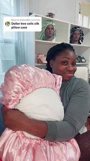 Replying to @daskew82 If you need Quality for your money if you need fo prevent breakouts on your skin dont do that! #azaleasforyou #satinpillowbonnet #haircare #skincare