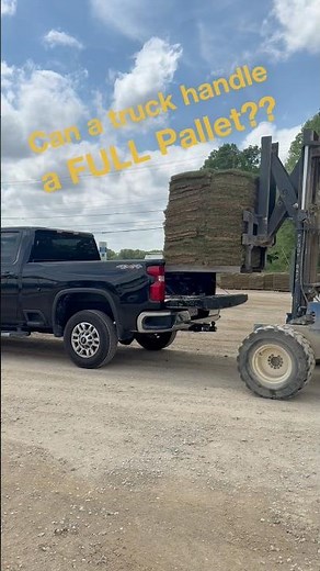 Can This Truck Handle A Full Pallet of SOD?? 🟩 And How Much Does it Weigh??