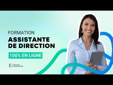 Formez-vous au métier d'Assistante de Direction - Formation 100% en ligne