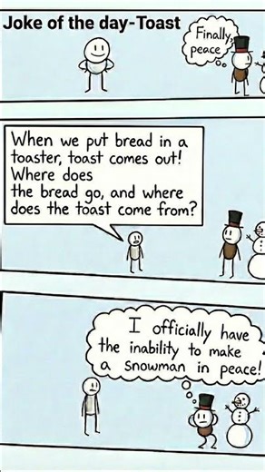 Joke of The Day - Toast #funny