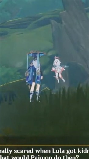 Paimon and Wanderer