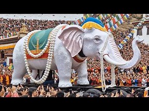 Insane $1B Golden Parade! 😱 Monlam Prayer Festival 2025 (Giant Buddha Vs. Dubai Supercars)