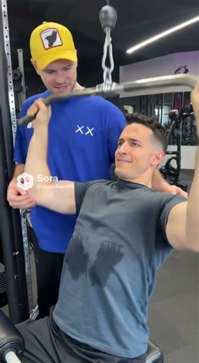 tibo avec unchained au gym #viral #shorts