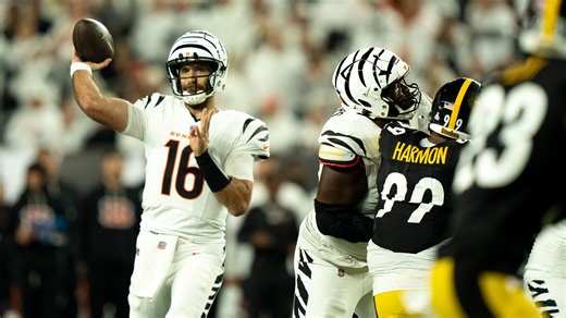 Bengals' fans chant 'thank you Cleveland' after Joe Flacco's huge game in win vs Steelers