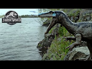 Обзор на Mattel Jurassic World Fallen Kingdom Roarivores Baryonyx