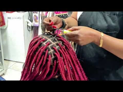 Crochet loc tutorial