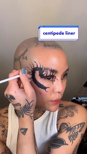 Unique Centipede Liner Tutorial with Milkyvantte