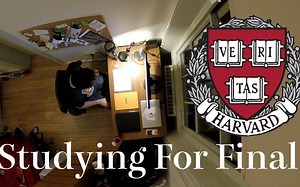 哈佛学霸的期末考试周学习 约翰小鱼John Fish Studying For Finals