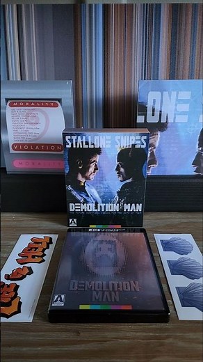 Demolition Man - Limited Edition 4K release from Arrow Video - FIRST LOOK PREMIUM UNBOXING | BD