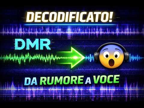DMR Svelato! Da Rumore Digitale a Voce Reale con SDR# e SDR++
