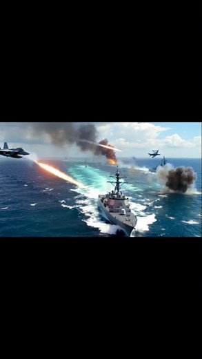 "When a US Destroyer Rammed a German U-Boat 😱⚡"