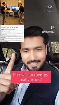 Does vision therapy really work?#optometry #optometrist #visiontherapy #myopiacontrol